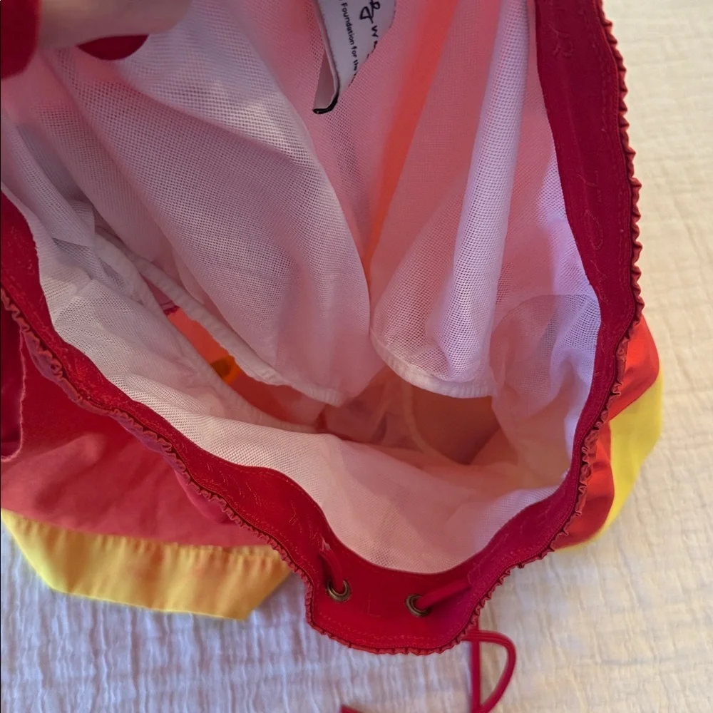 EUC! TOMMY HILFIGER Th X Andy Warhol 7" Sunset Swim Trunk Warhol Sun, sz M - Picture 11 of 11